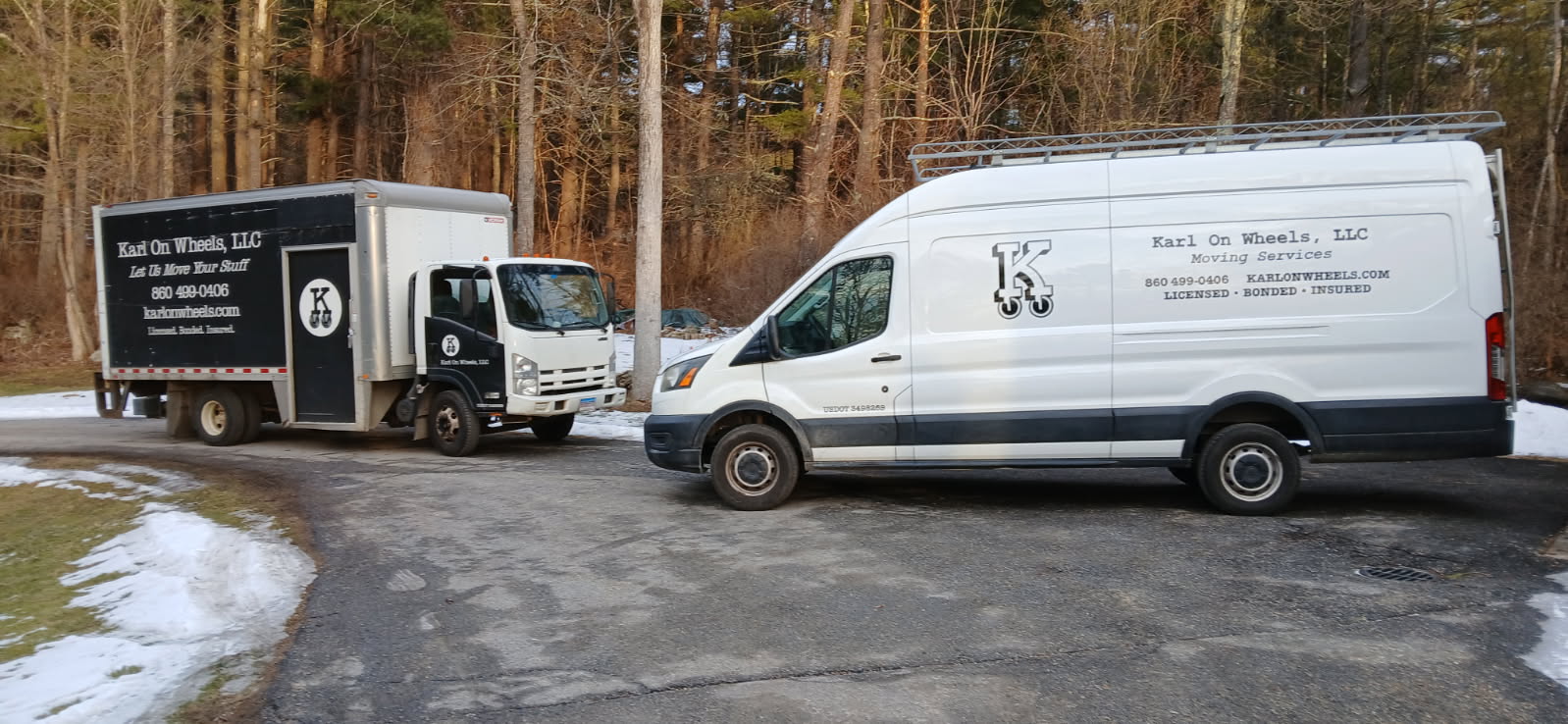 Karl on Wheels - Part of our Fleet