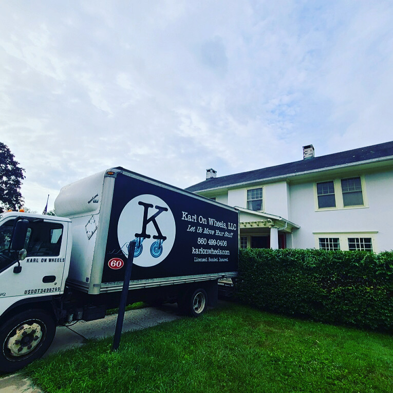 Professional moving team